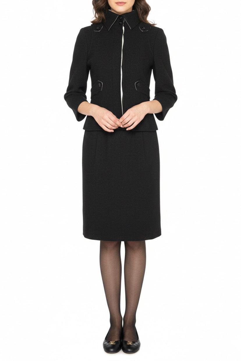 Chanel Size 38 2006 Wool Skirt Suit