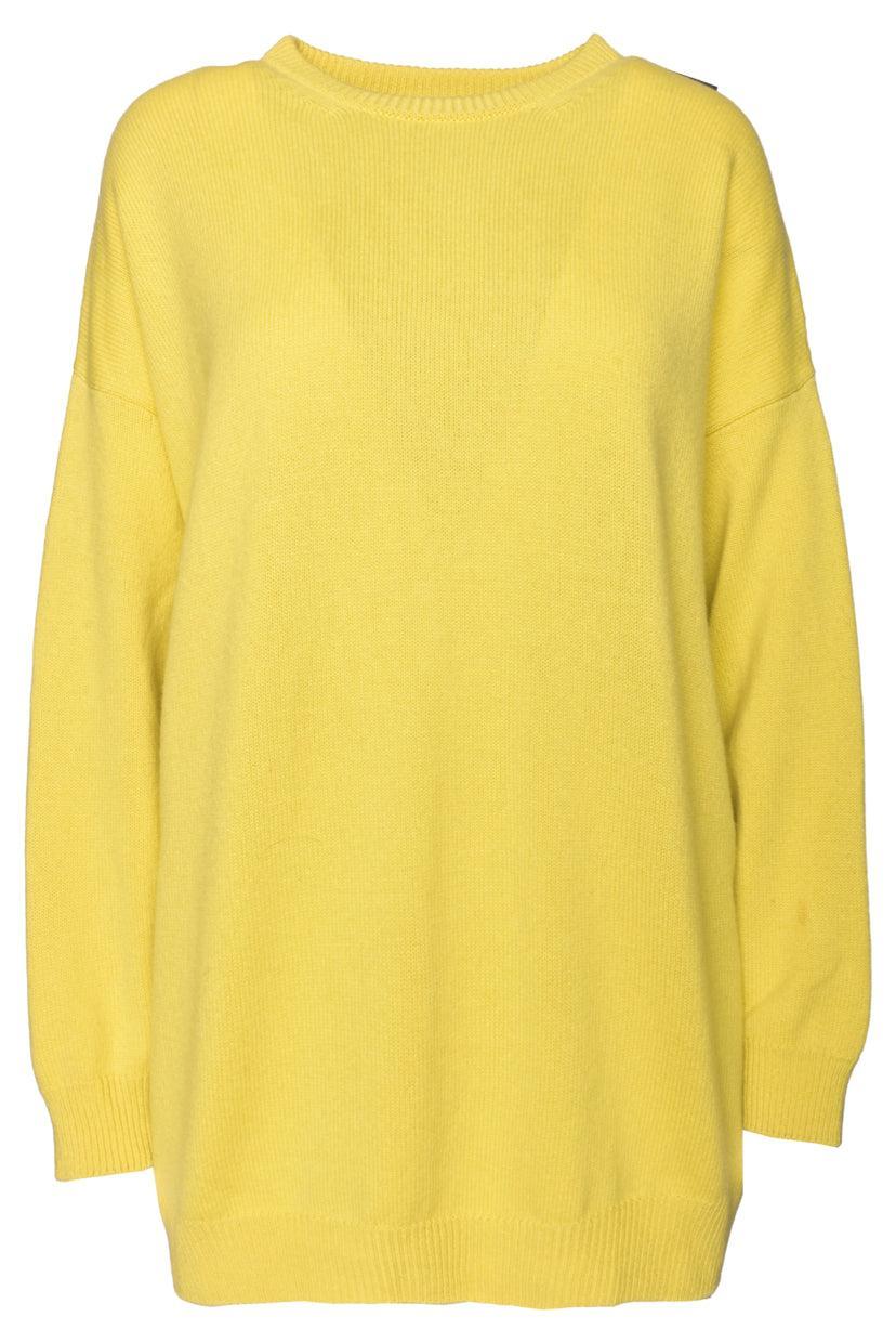 Balenciaga Size S 2019 Oversized Crewneck Cashmere Sweater