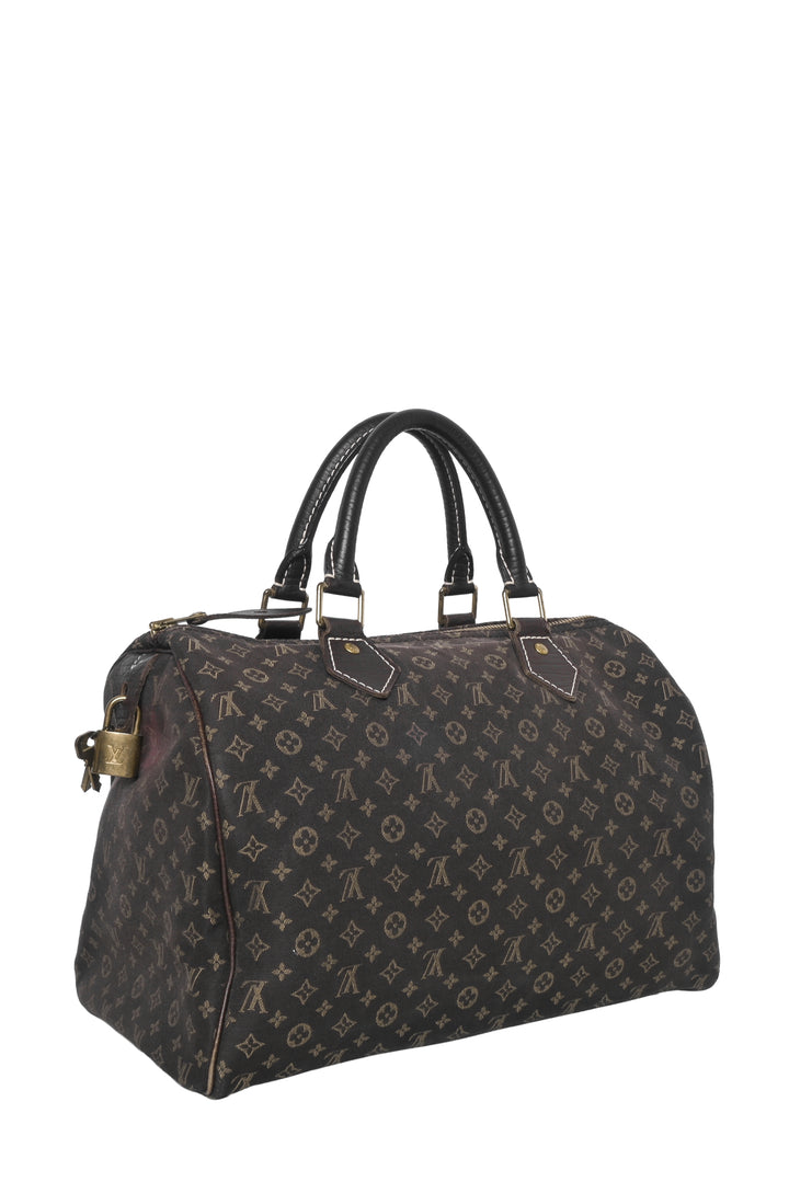 Louis Vuitton 2007 Canvas Monogram Mini Lin Speedy 30 Bag