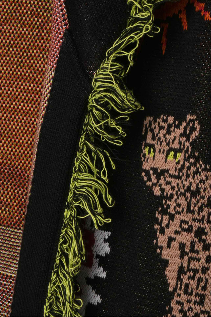 Hayley Menzies Size S Enchanted Leopard Short Cardigan