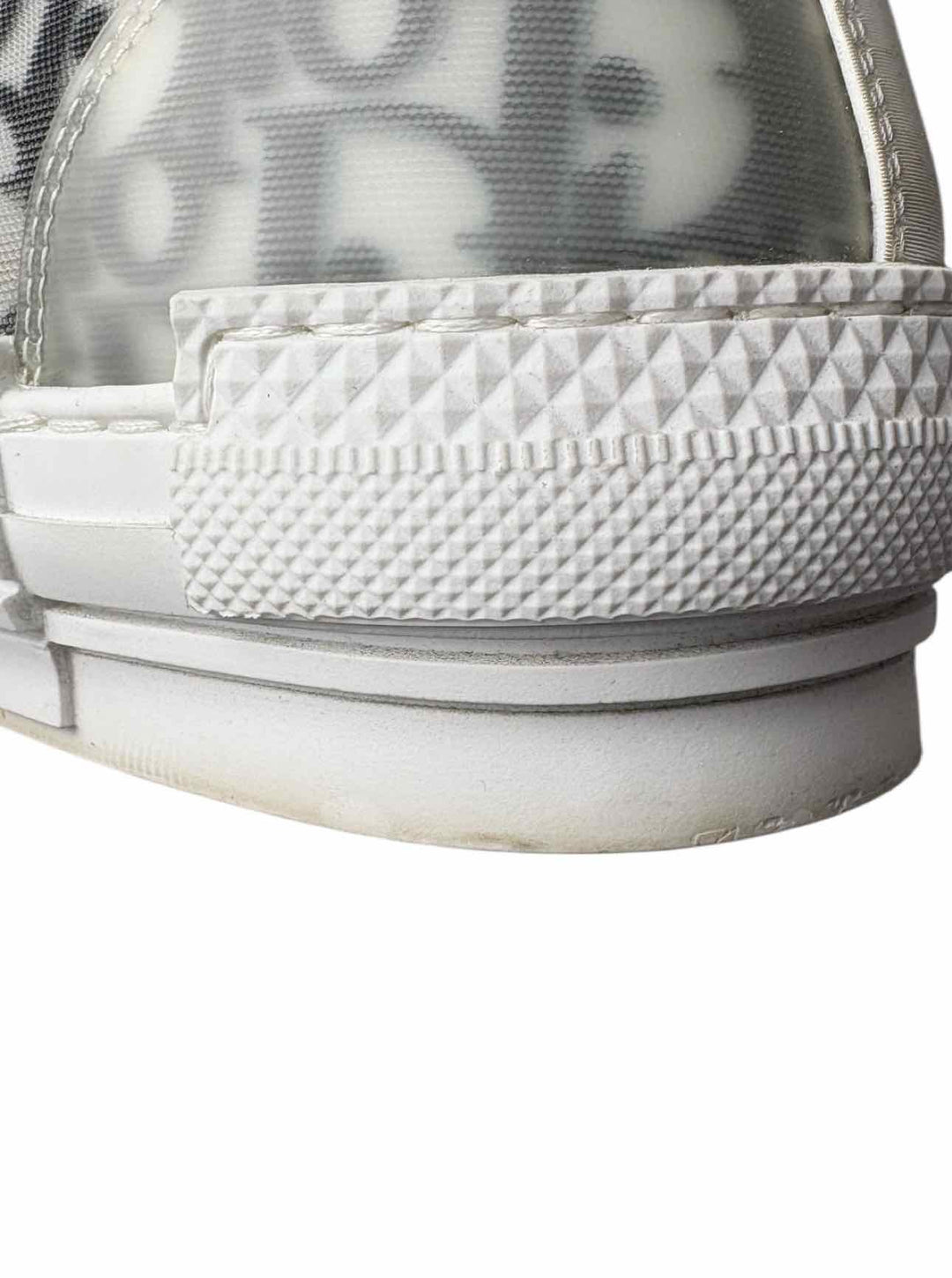 Dior Size 10 Men's B23 League Canvas High-top Sneakers