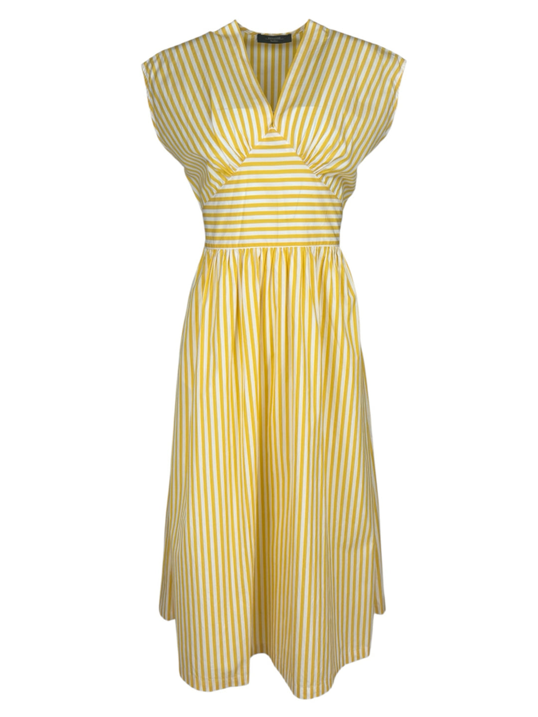 Weekend Max Mara Size S/M Striped Midi Dress