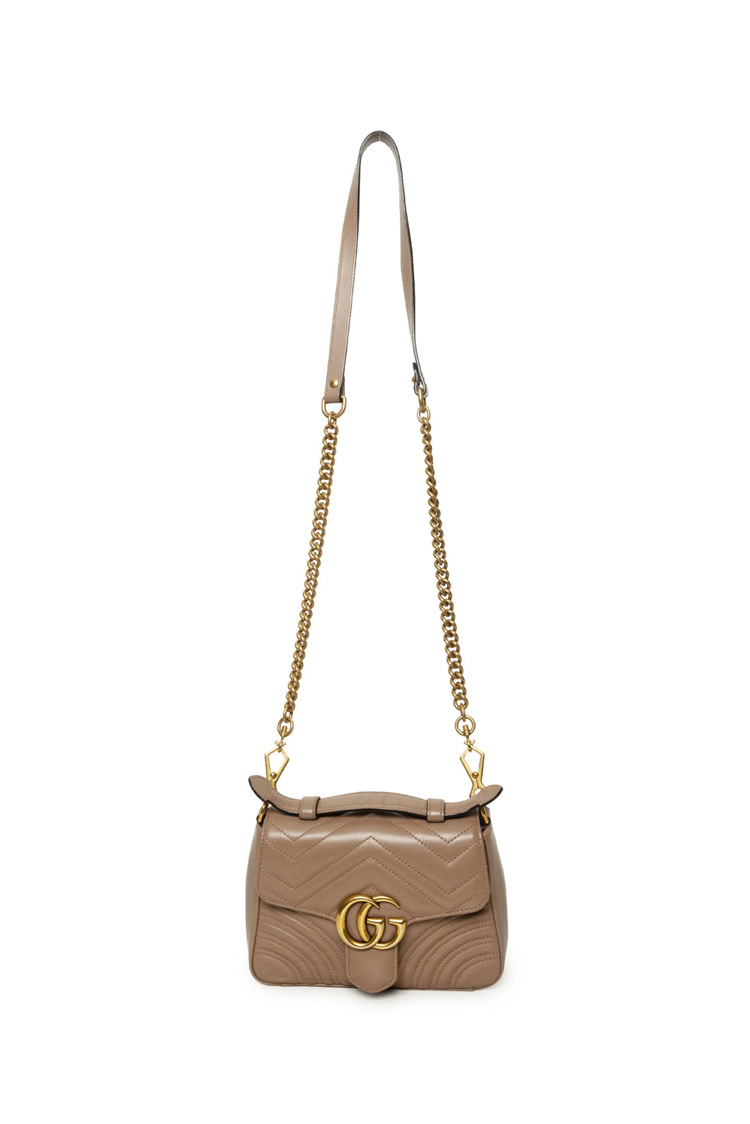 Gucci GG Marmont Small Top Handle Shoulder Bag