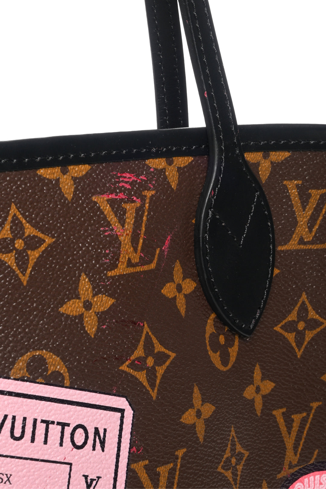 Louis Vuitton 2017 Monogram My LV World Tour Neverfull MM Tote