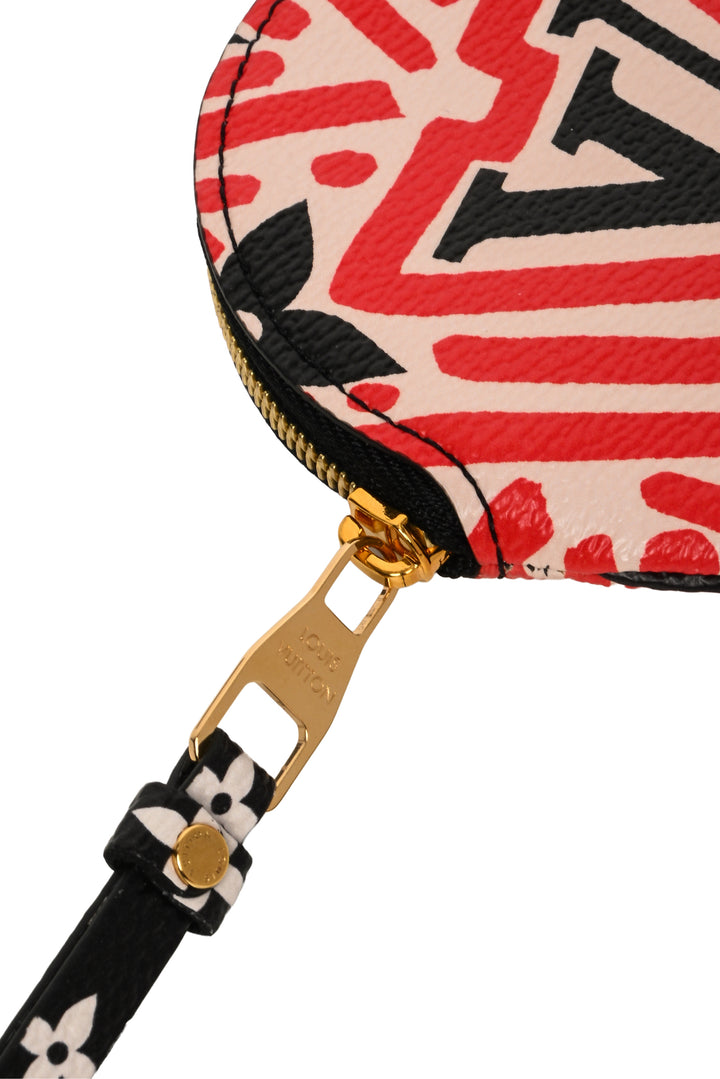 Louis Vuitton 2020 Logo Crafty Round Coin Purse