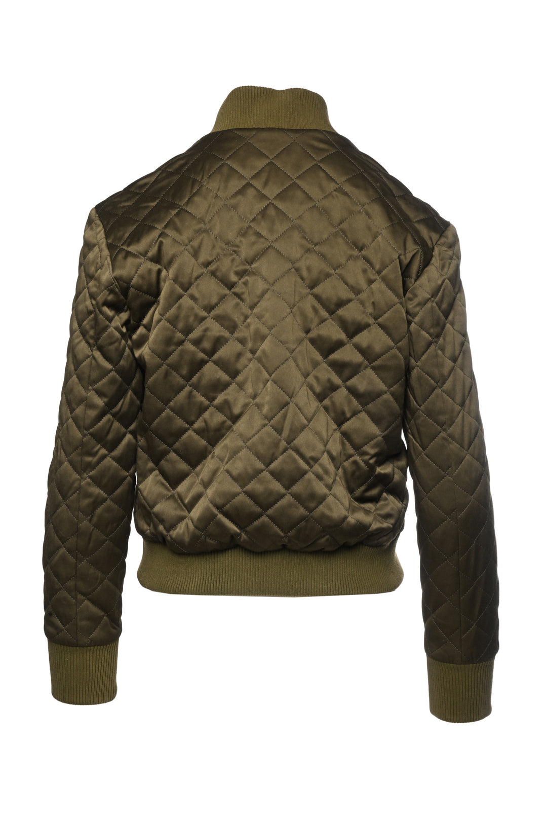 Smythe Size 6 Quilted Bomber Jacket