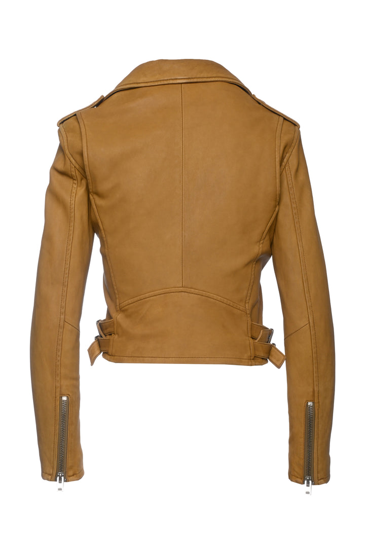 Iro Size 8 Ashville Leather Biker Jacket