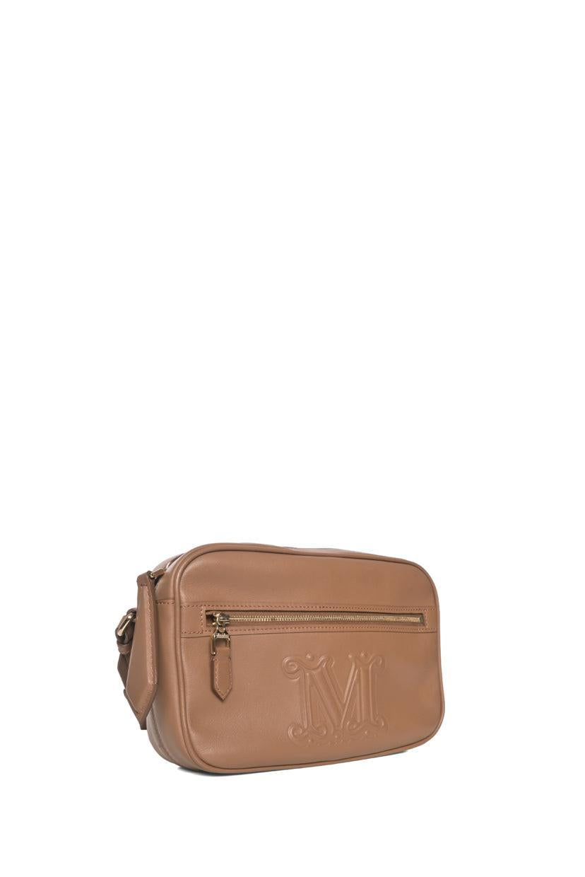 Max Mara Elsa Monogram Leather Camera Bag