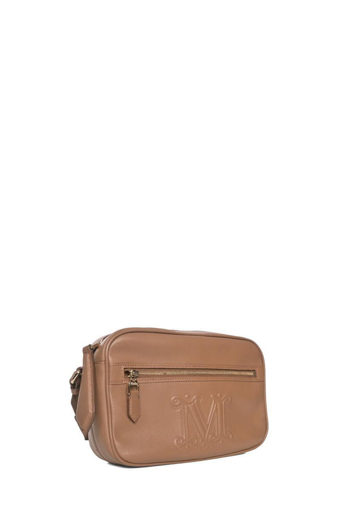 Max Mara Elsa Monogram Leather Camera Bag