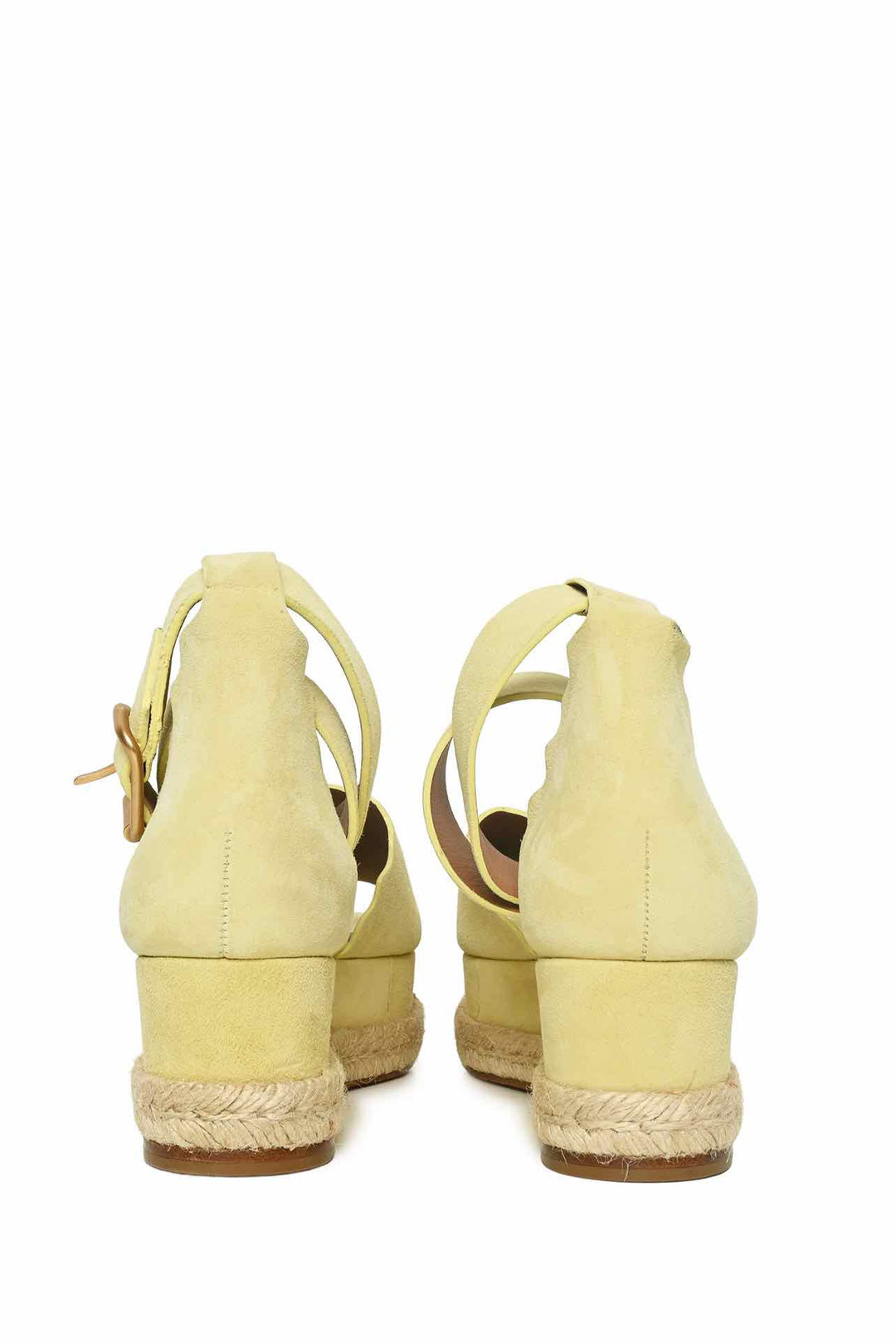 Chloe Size 36 Suede Lauren Espadrille Sandals