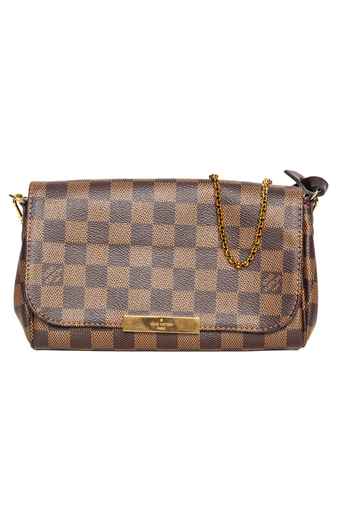 Louis Vuitton 2018 Favorite Damier Ebene PM Crossbody