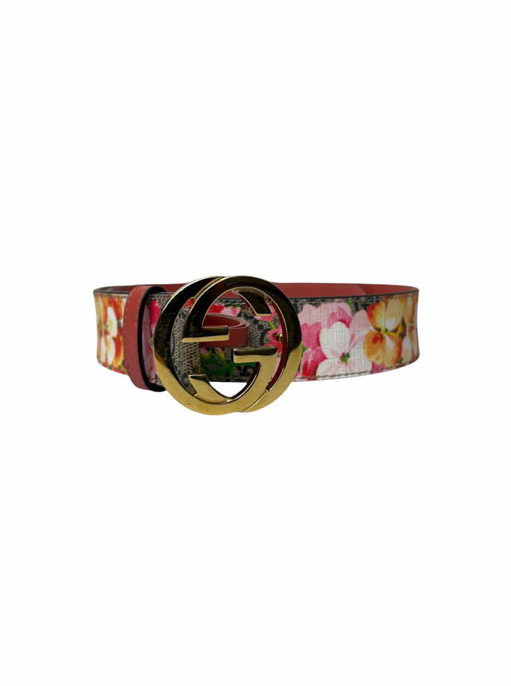 Gucci GG Blooms Monogram Size 34 Belt