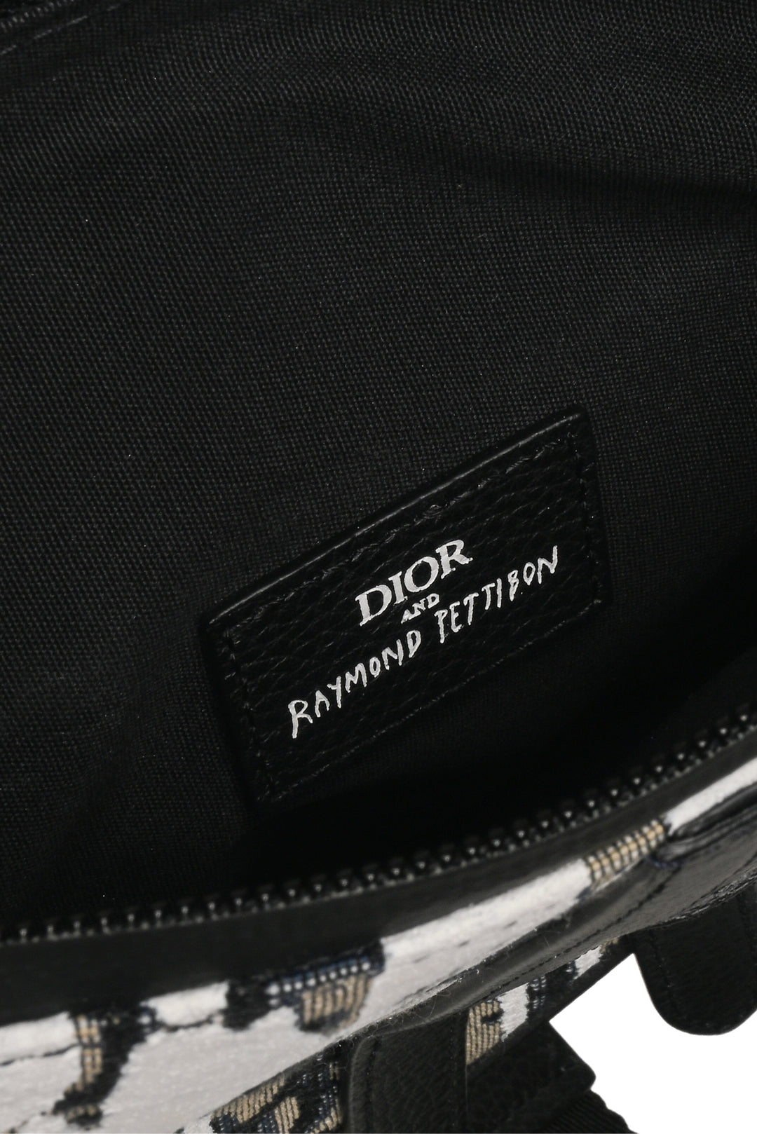 Dior 2019 Raymond Pettibon Oblique Mens Saddle Bag