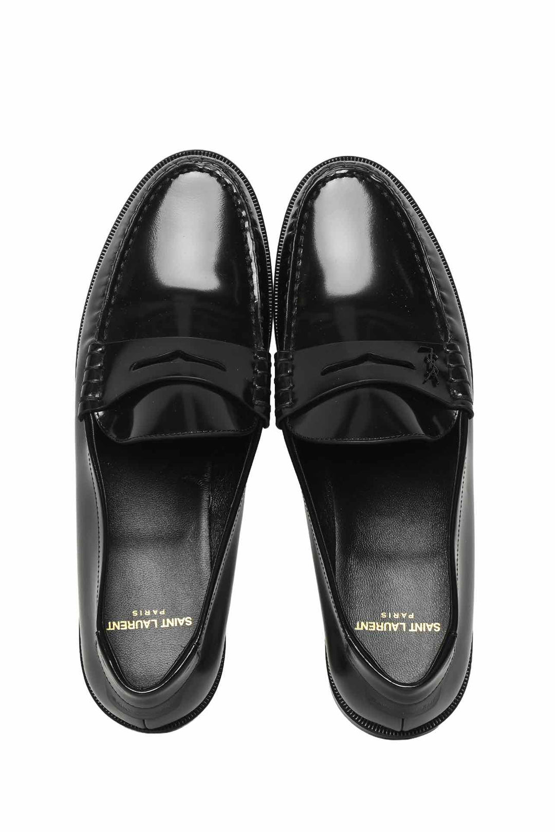 Saint Laurent Size 40.5 Patent Le Loafers