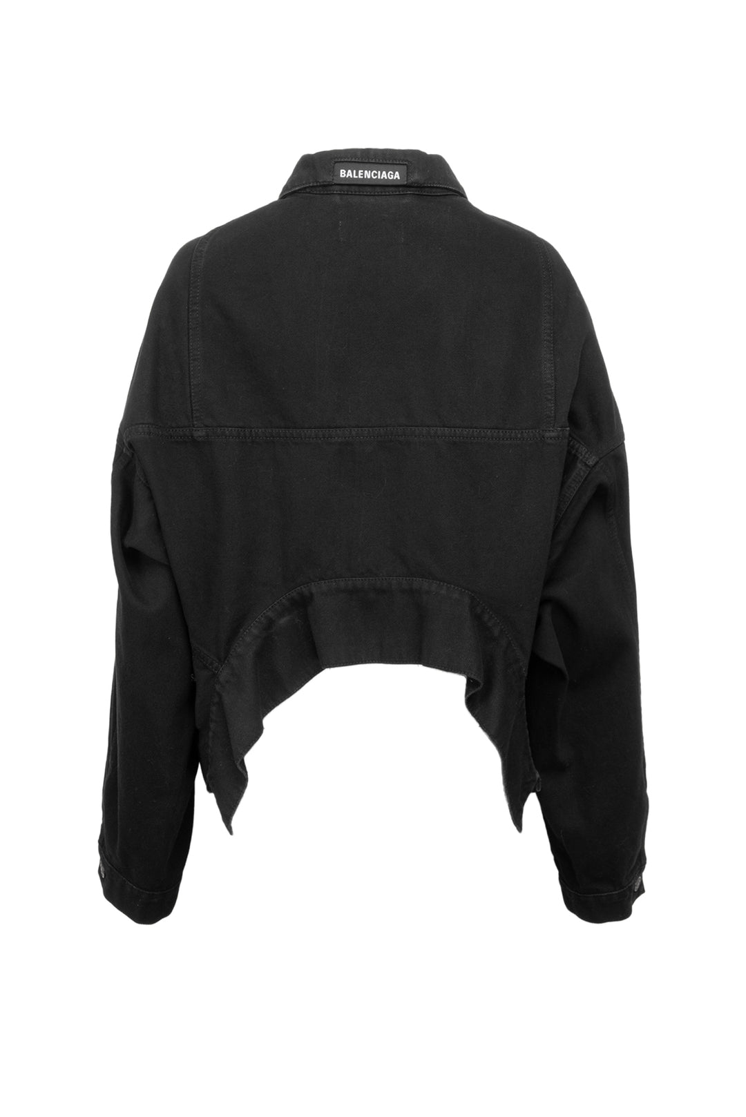 Balenciaga Size 34 2021 Upside Down Denim Jacket