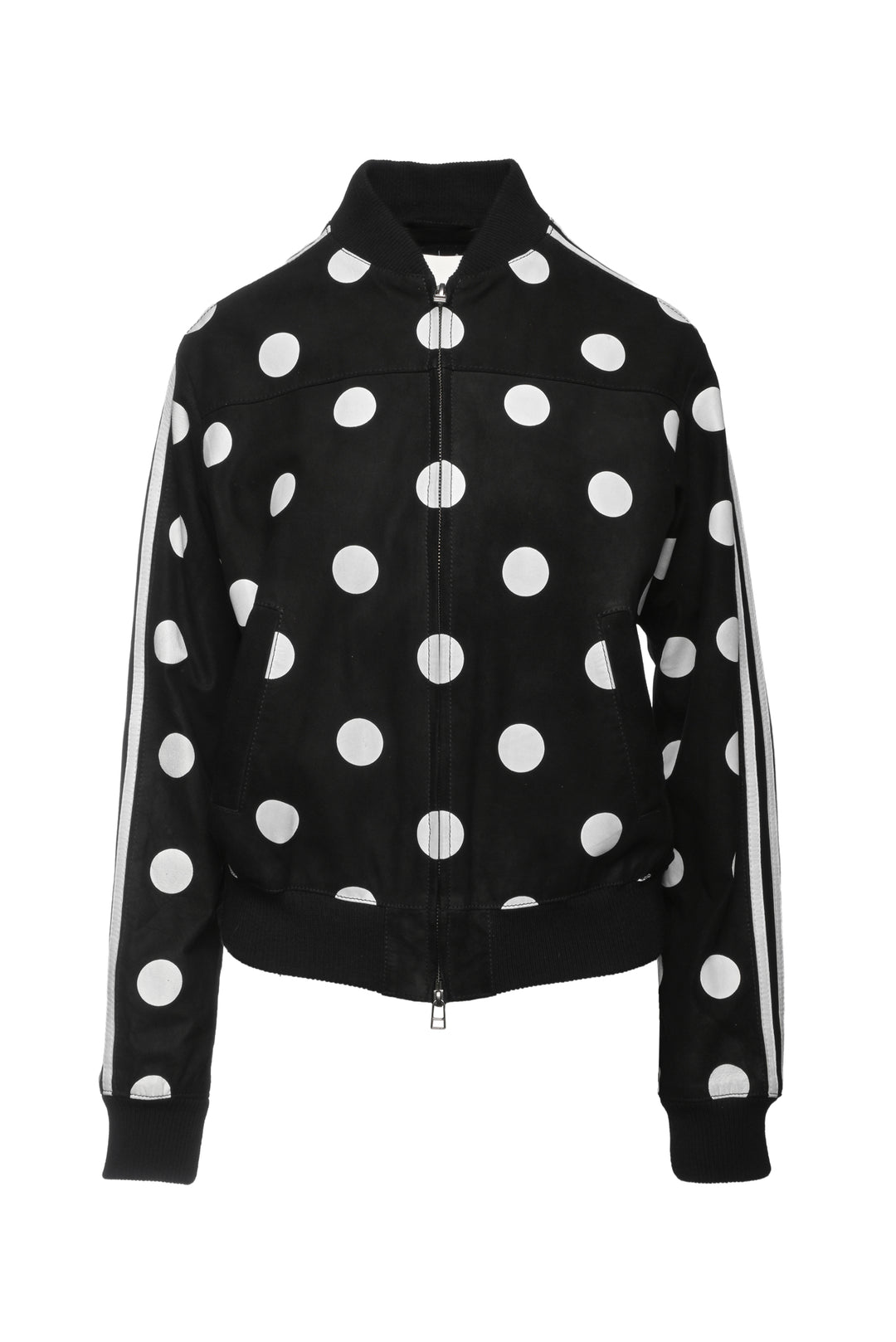 Adidas x Pharell Special Edition Goat Leather Polka Dot Size S Jacket