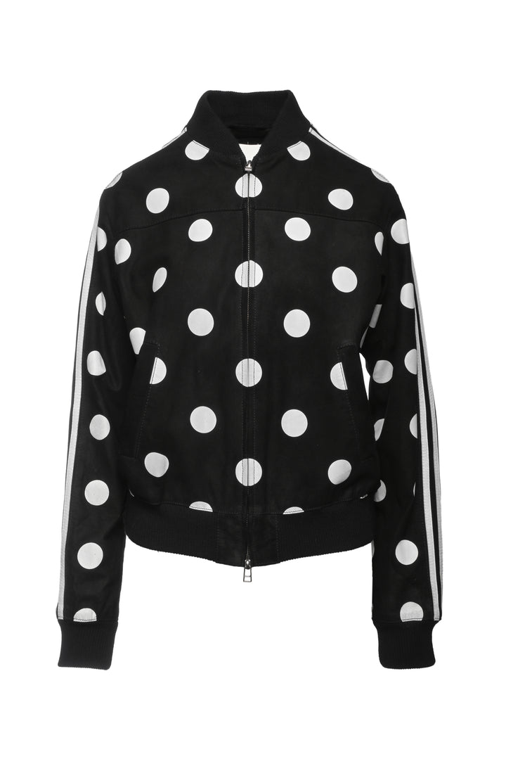 Adidas x Pharell Special Edition Goat Leather Polka Dot Size S Jacket