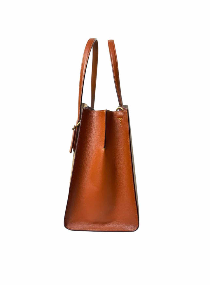 Coach Charlie Carryall Coated Canvas Monogram Tote