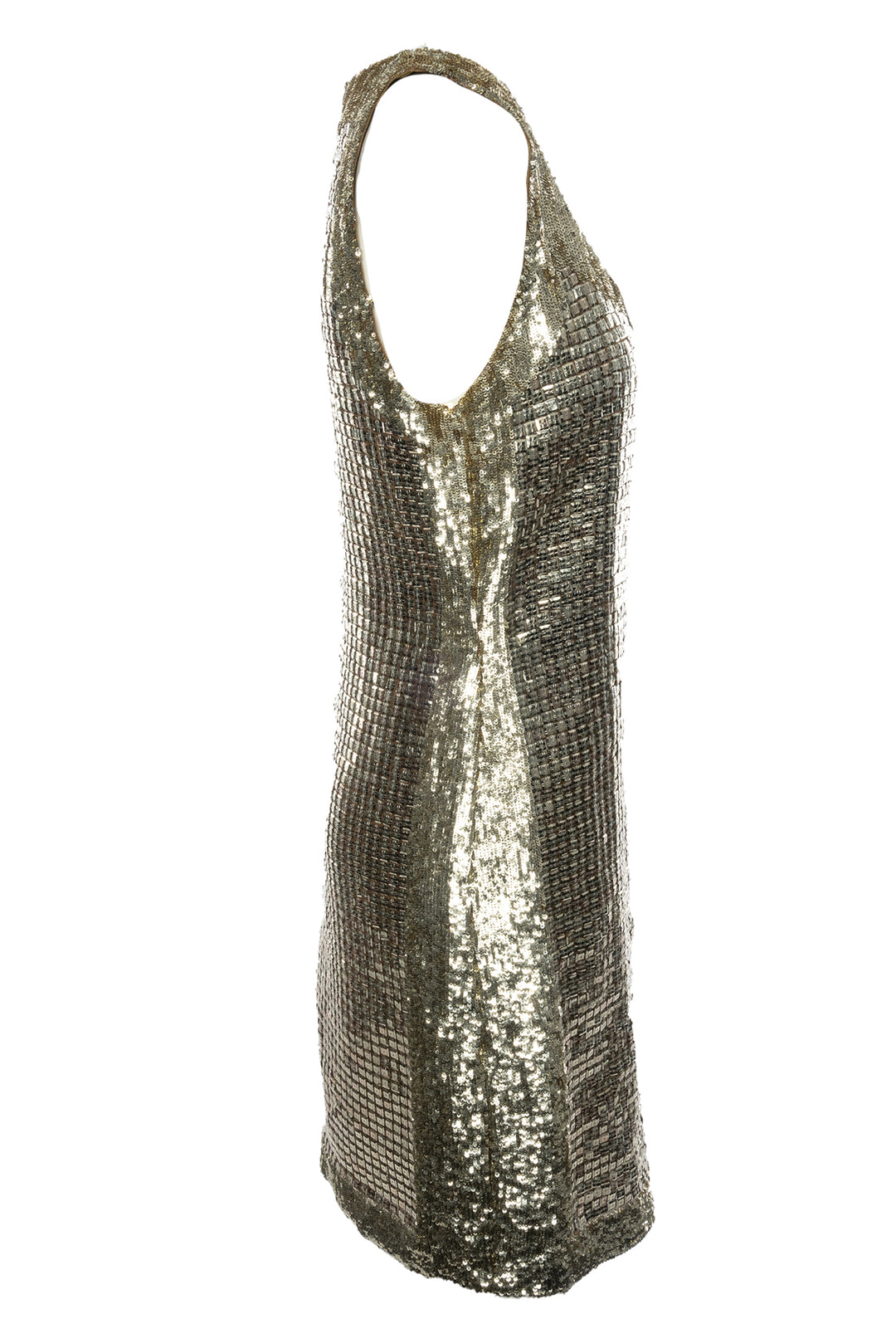 Blumarine Size S/M Sequin Embellished Sleeveless Dress