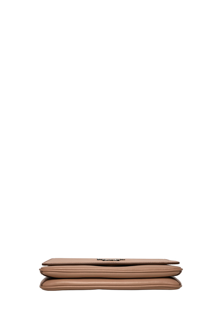 Prada Saffiano & Soft Calf Leather Chain Crossbody