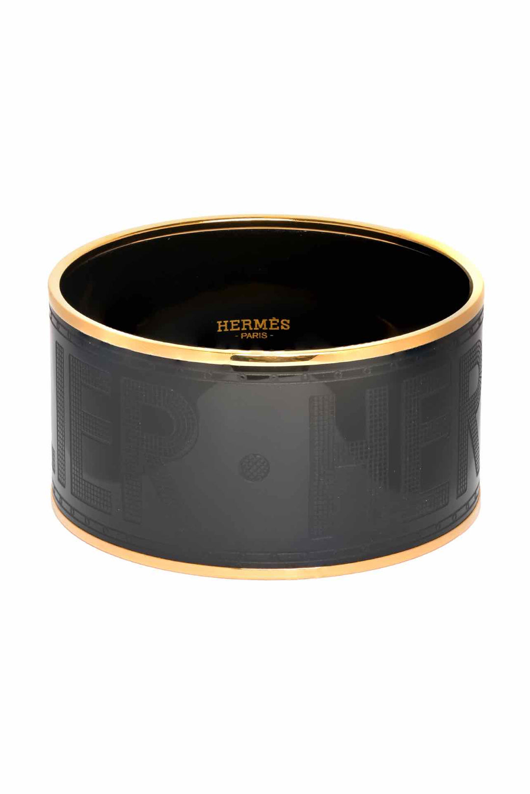 Hermes Extra Wide Sellier Bangle Bracelet