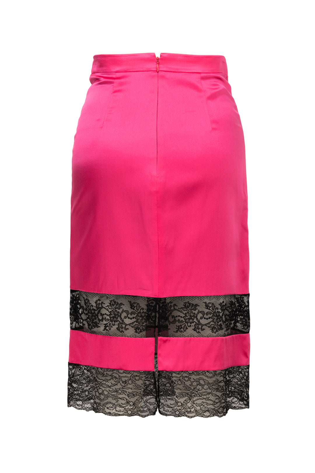 Givenchy Size 34 Silk Lace Trimmed Top & Skirt Set