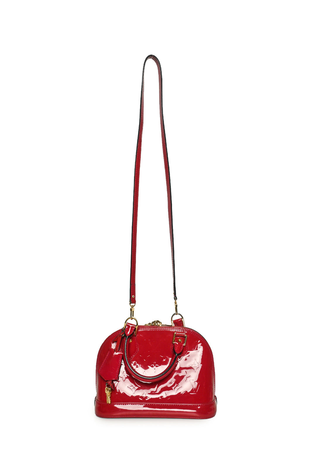 Louis Vuitton Monogram Vernis Alma BB Shoulder Bag