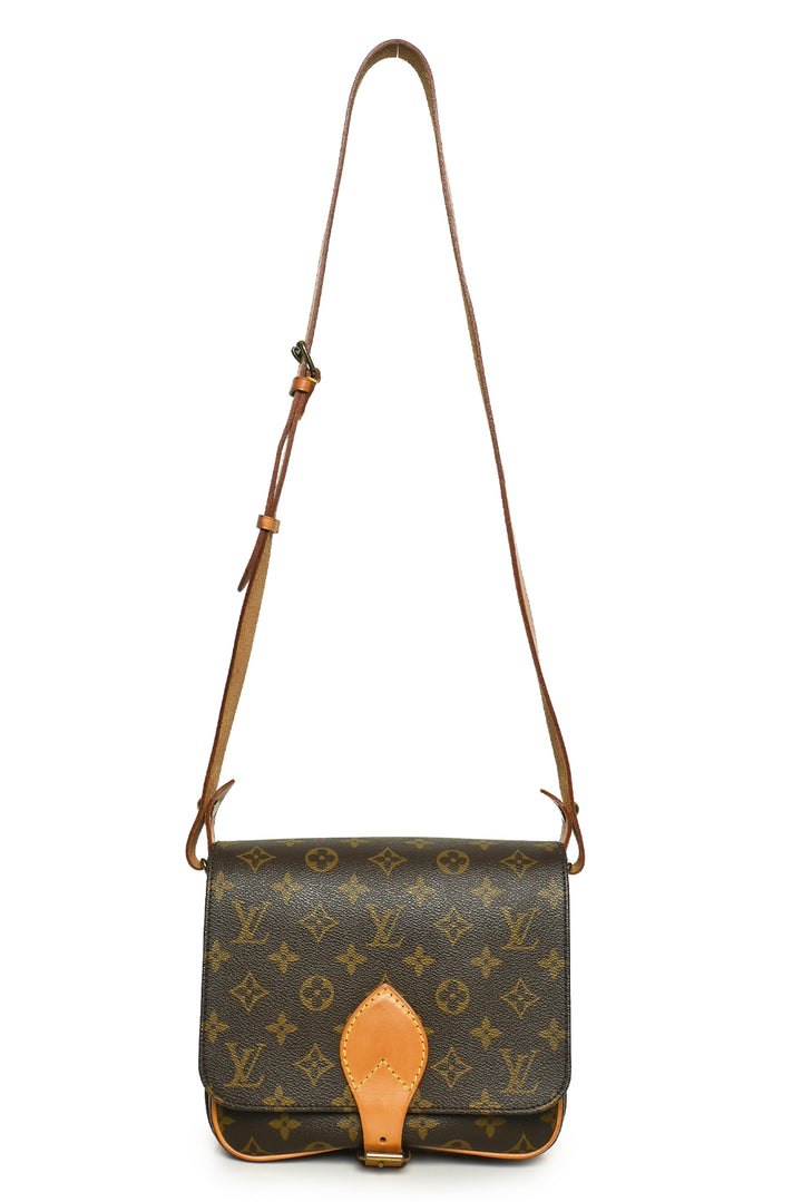 Louis Vuitton 1990 Monogram Cartouchiere MM
