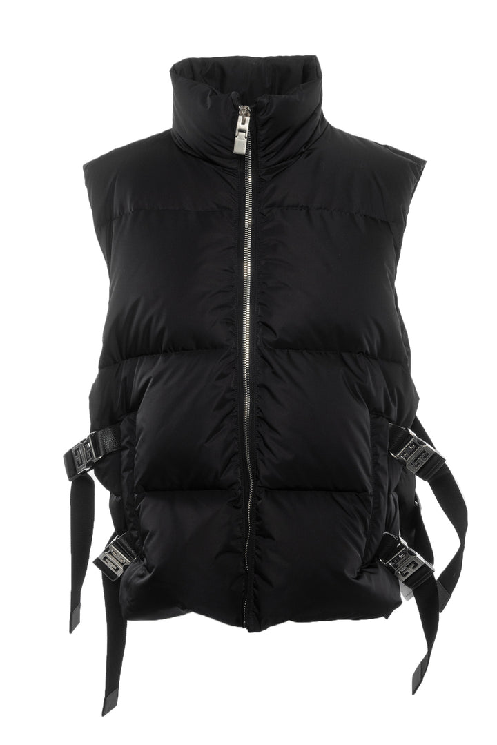 Givenchy Size 48 Men's Double Buckle Puffer Vest