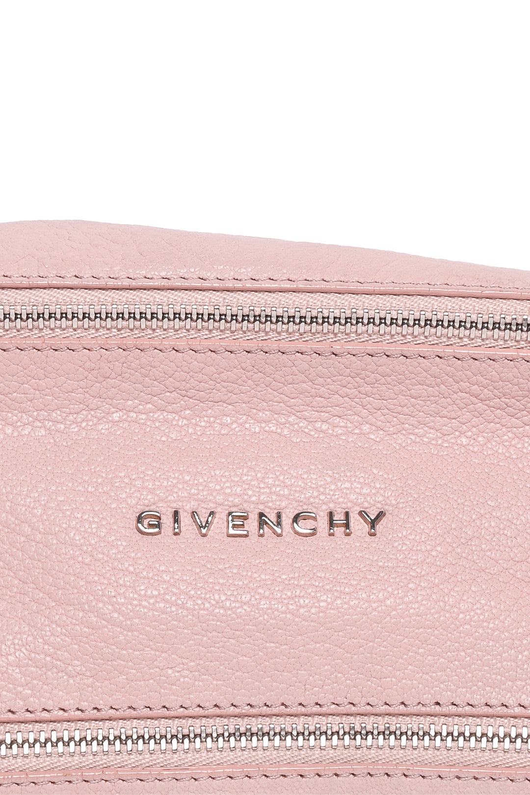 Givenchy Grained Leather Pandora Wristlet