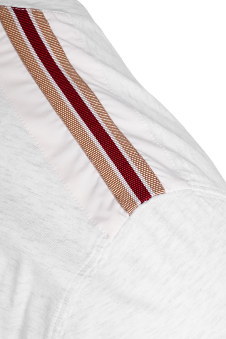 Brunello Cucinelli Size S Men's Logo Heather Cotton T-shirt