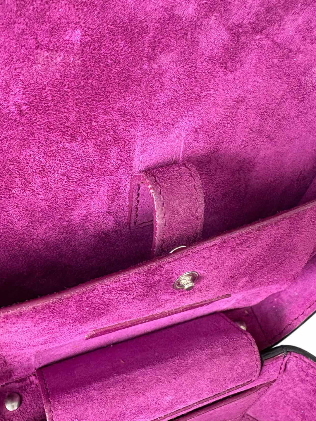 Saint Laurent Mica Hat Box Purse