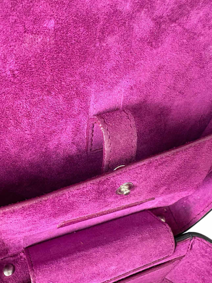 Saint Laurent Mica Hat Box Purse