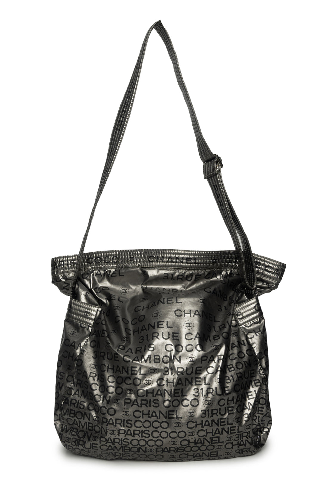 Chanel 2008-2009 Vinyl 31 Rue Cambon 2way Hobo Bag