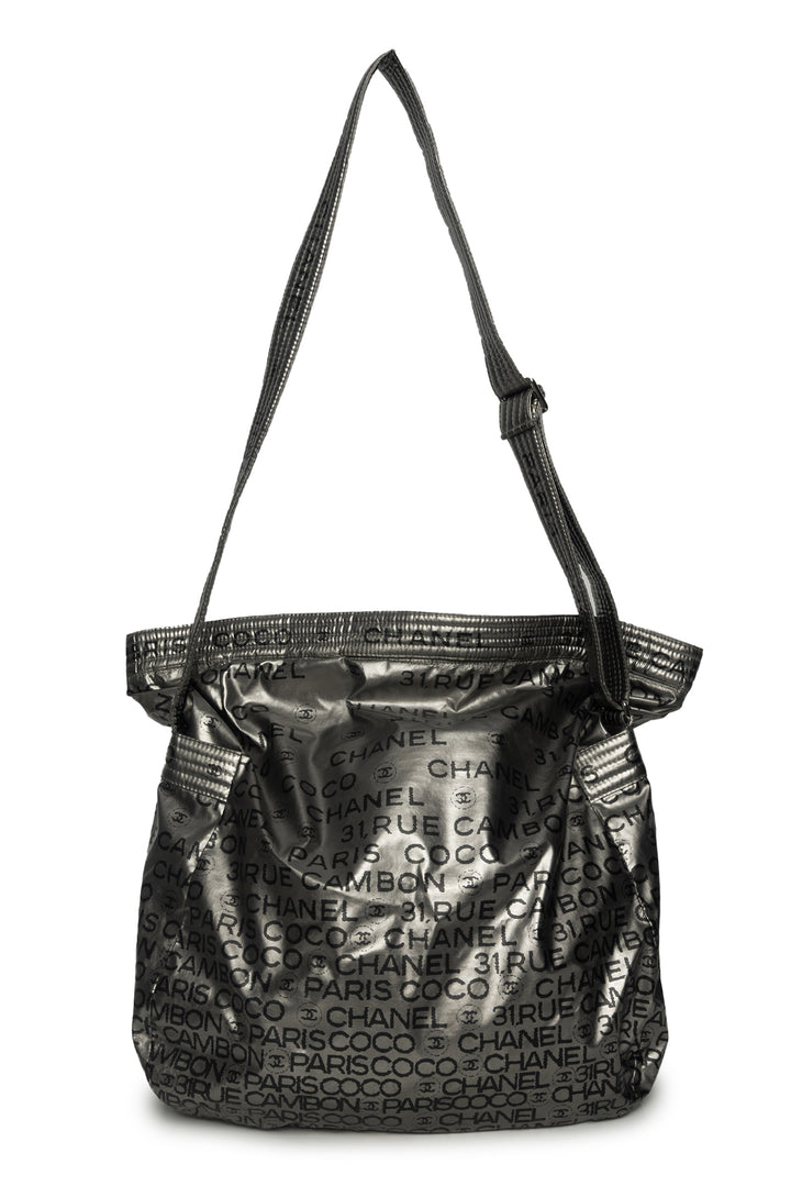 Chanel 2008-2009 Vinyl 31 Rue Cambon 2way Hobo Bag