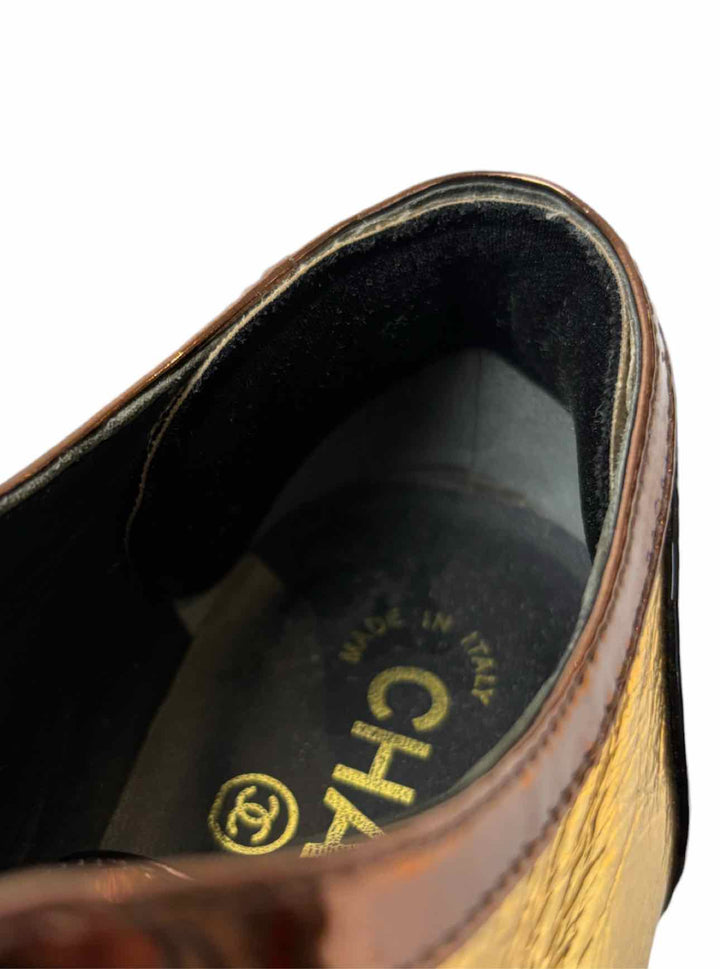 2017 Interlocking CC Chanel Size 38 Flats