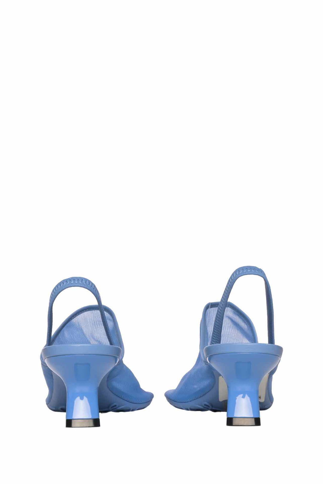 Loewe Size 38 Petal Mesh Slingback Pumps