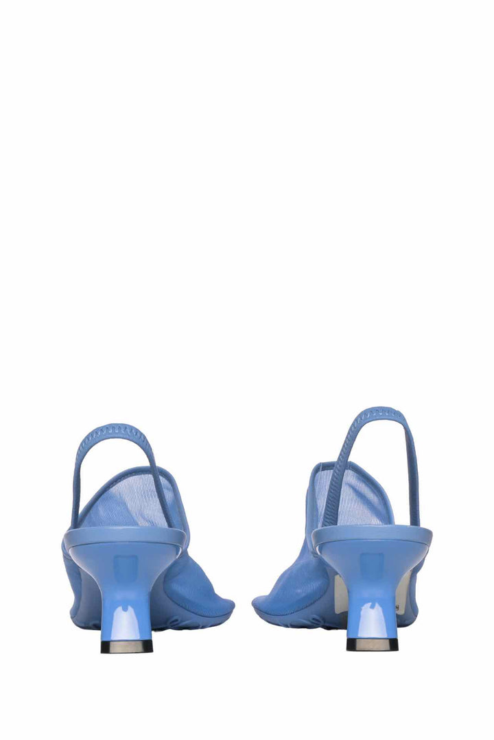 Loewe Size 38 Petal Mesh Slingback Pumps