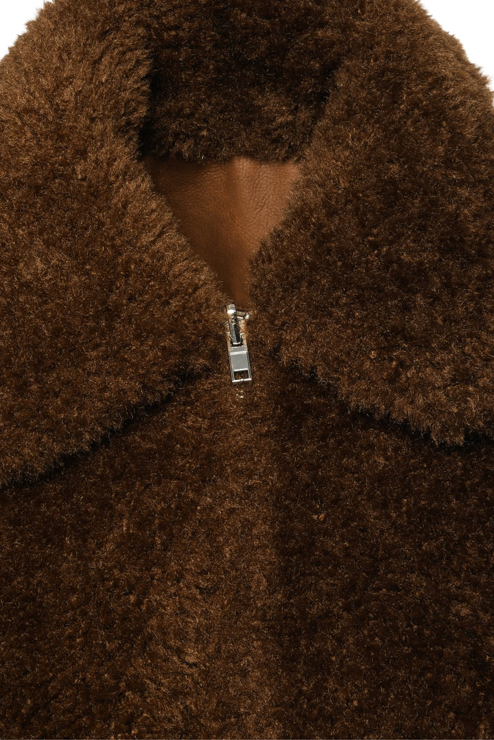 No.6 Store Size XS Faux Fur Wicke Reversible Jacket
