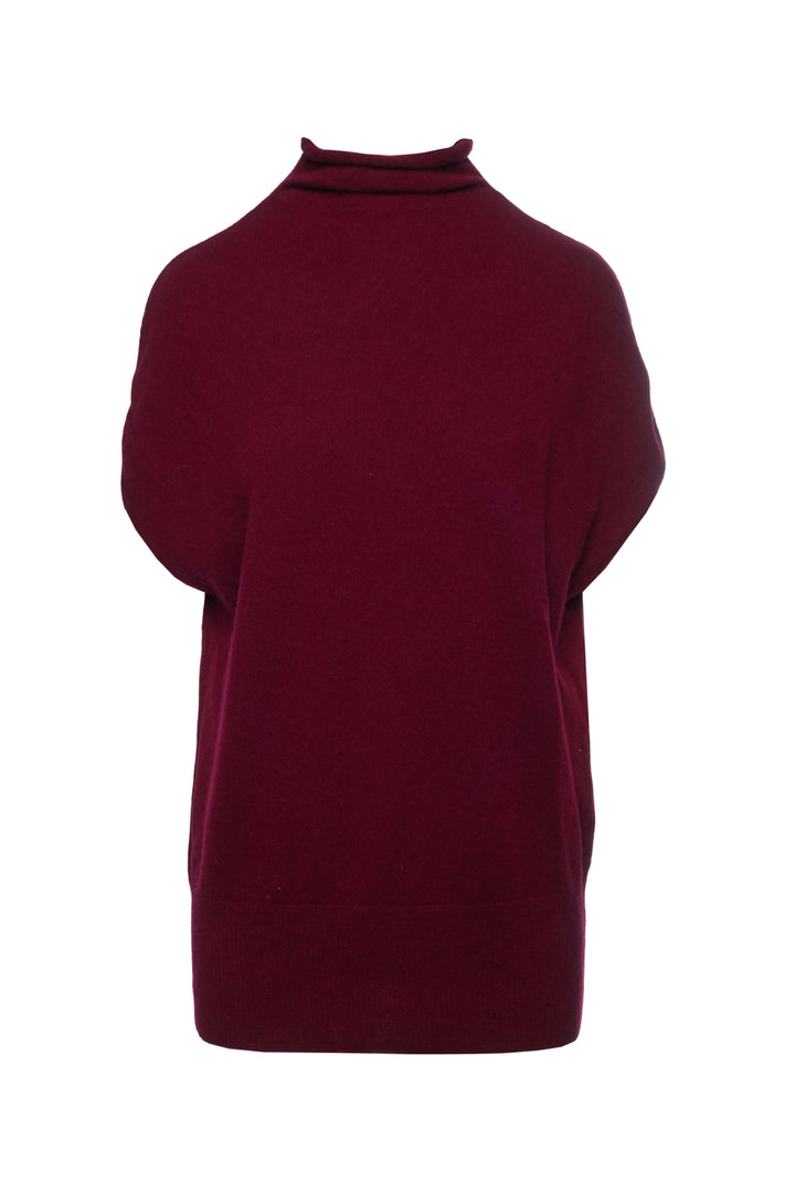 Kal Rieman Size S Cashmere Funnelneck Sleeveless Sweater
