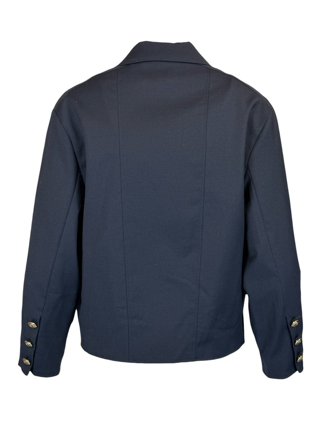 Sandro Size 34 Crest Patch Jacket