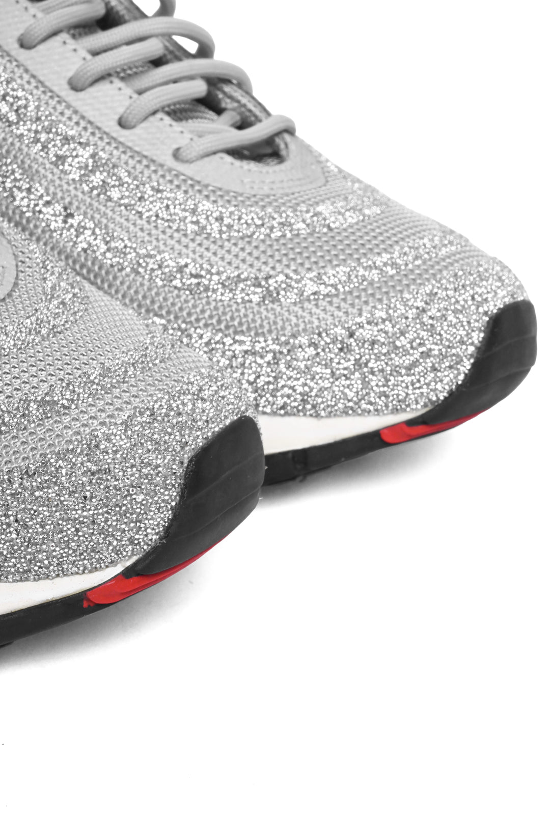 Nike Size 36.5 Air Max 97 LX Swarovski Silver Bullet Sneaker