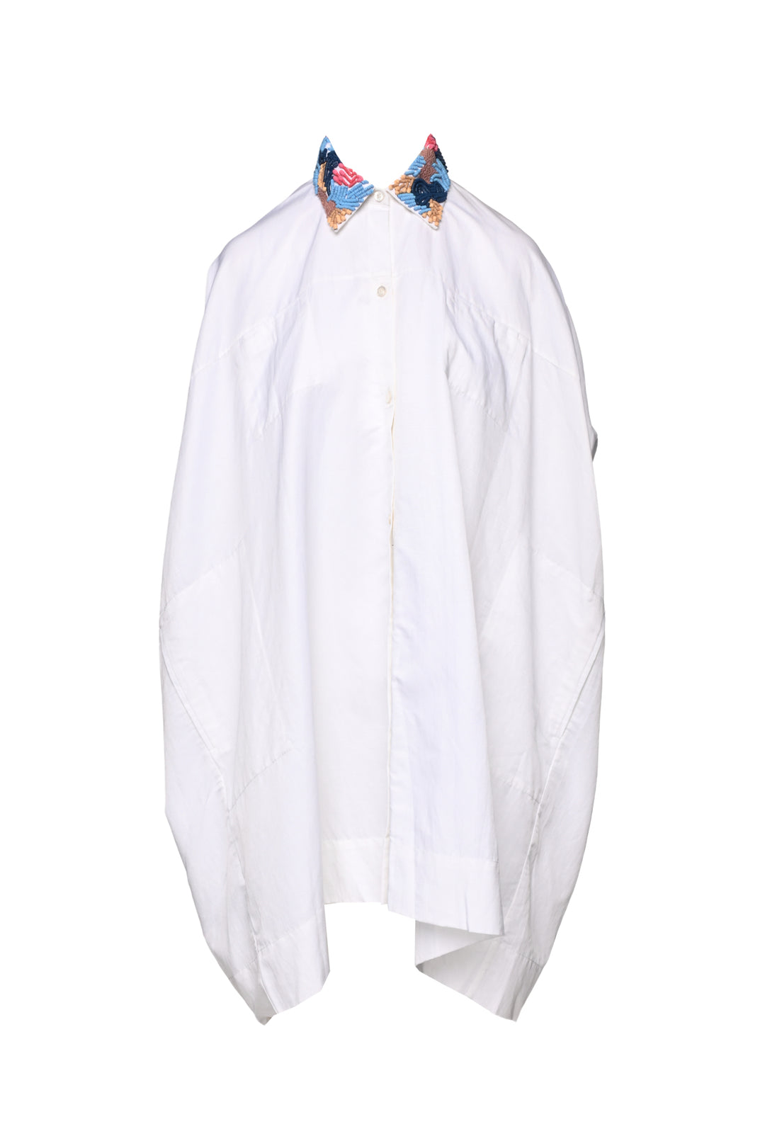 Eudon Choi Size 6 Bead Embellished Shirt Dress