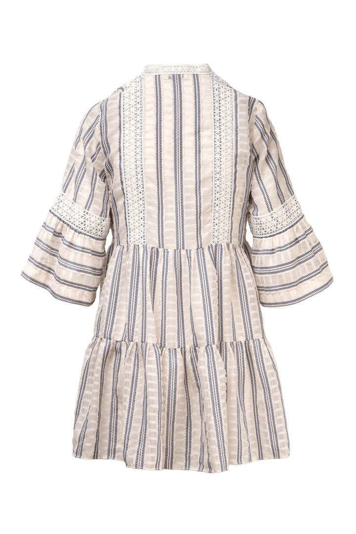 Sandro Size 36 Stephanie Lace Trim Dress