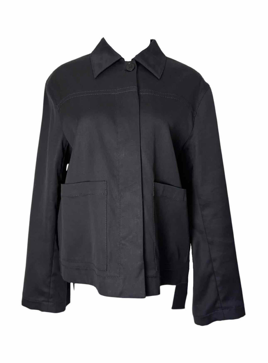 Cecilie Bahnsen Size 6 Cotton Blend Full Sleeve Jacket