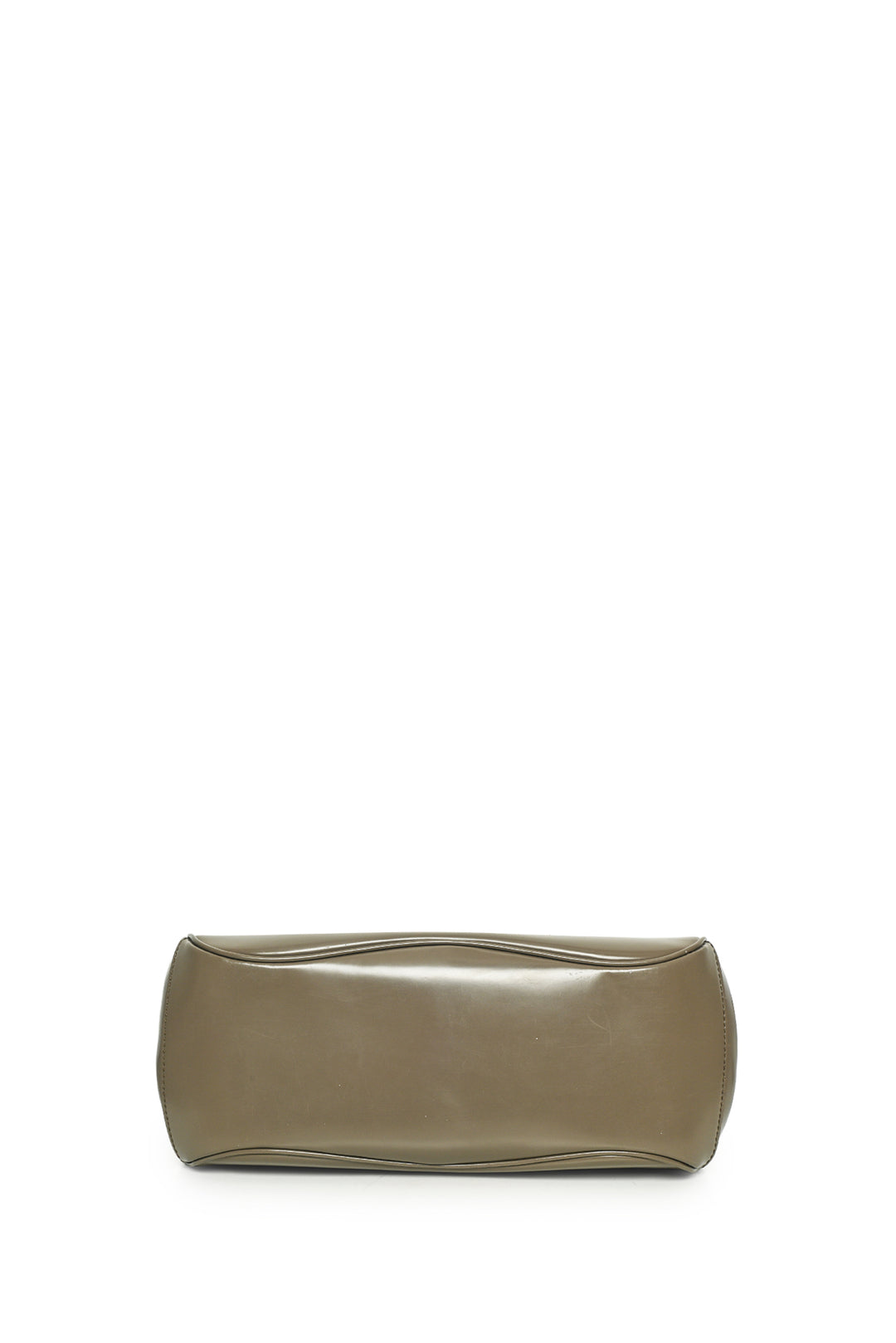 Gucci Smooth Leather Lady Lock Bamboo Top Handle Bag