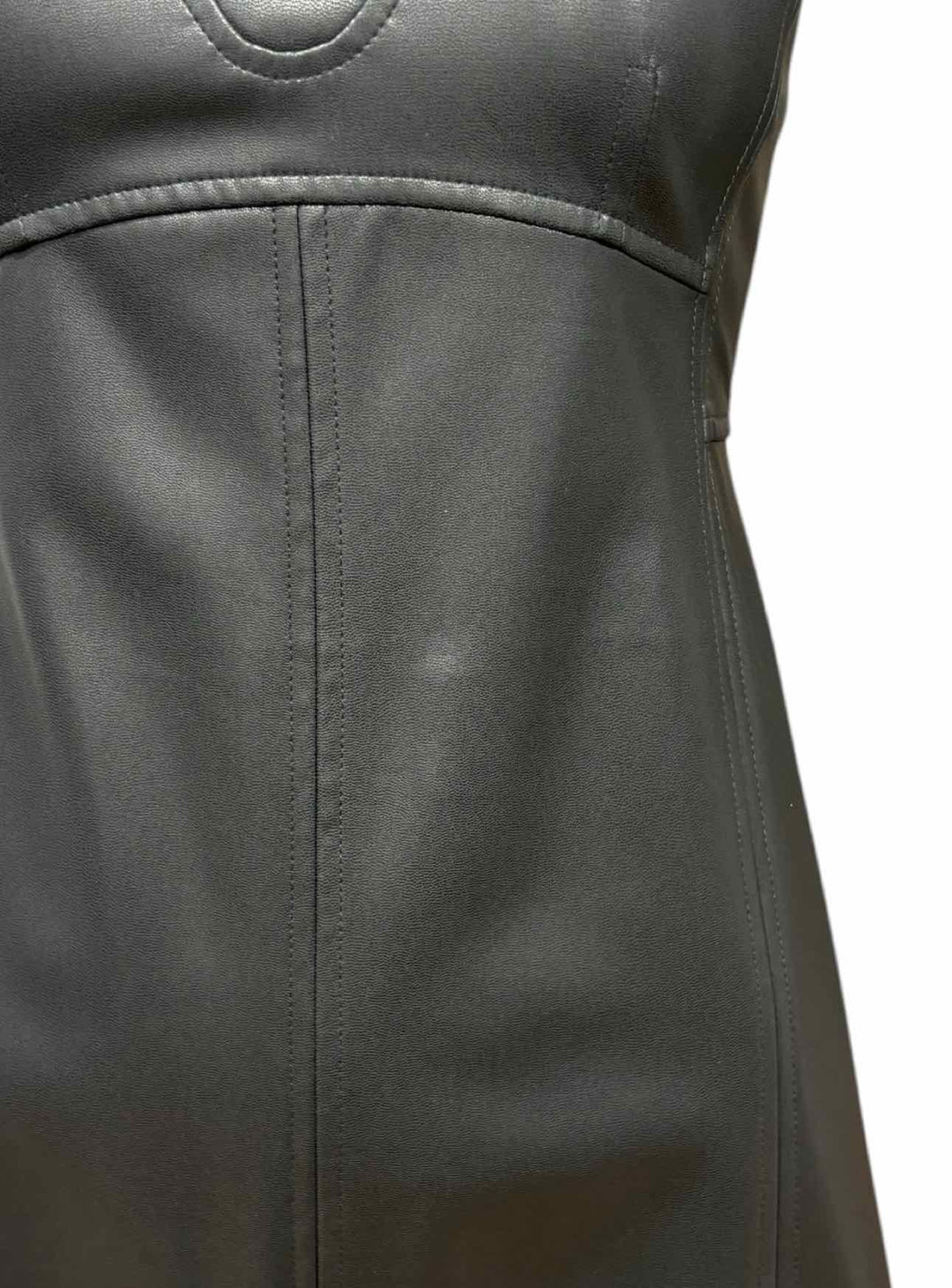 Tanya Taylor Size 00 Vegan Leather Dress