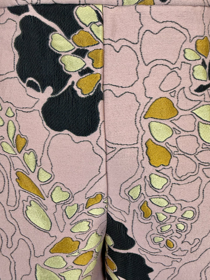 Giambattista Valli Size 38 Embellished Printed Pants