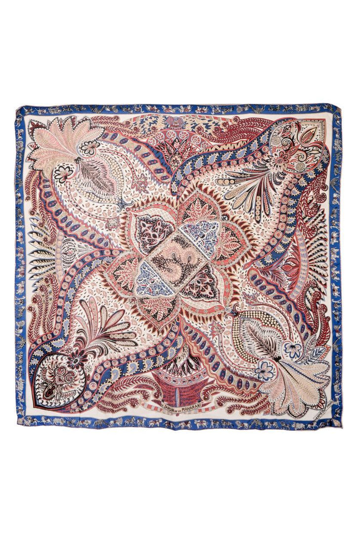 Hermes Le Jardin de Maharani Scarf