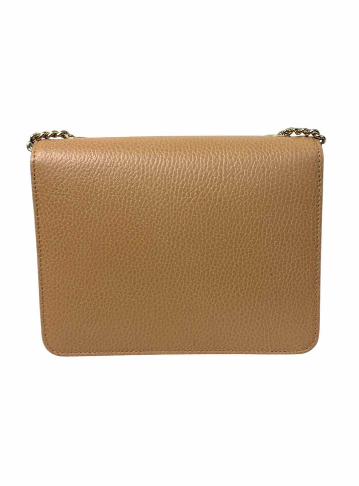Gucci Dollar Calfskin Small Interlocking G Shoulder Bag Camelia Purse